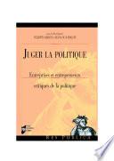 Juger la politique