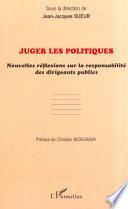 JUGER LES POLITIQUES
