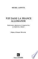 Juif dans la France allemande