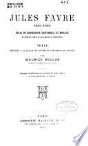 Jules Favre, 1809-1880