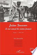 Julien Duvivier: 1896-1940