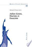 Julien Green, diariste et essayiste
