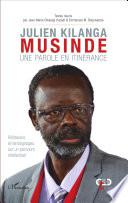 Julien Kilanga Musinde : une parole en itinérance