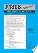 Juridis Périodique - Numéro : 49