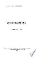 Jurisprudence 1895-1974