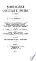 Jurisprudence commerciale & maritime de Nantes