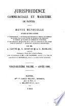 Jurisprudence commerciale & maritime de Nantes