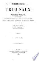 Jurisprudence des tribunaux de première instance