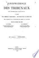Jurisprudence des tribunaux