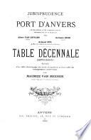Jurisprudence du port d'Anvers