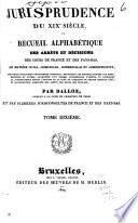 Jurisprudence du XIXe siècle