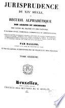 Jurisprudence du XIXe siècle
