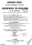 Jurisprudence generale du royaume