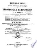 Jurisprudence generale du royaume