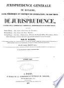 Jurisprudence générale du Royaume
