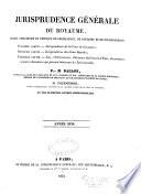 Jurisprudence générale du Royaume