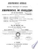 Jurisprudence generale du royaume
