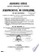 Jurisprudence generale du royaume