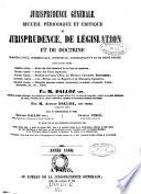 Jurisprudence generale du royaume