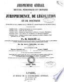 Jurisprudence generale du royaume