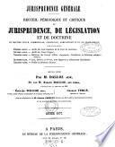 Jurisprudence generale du royaume