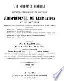 Jurisprudence générale