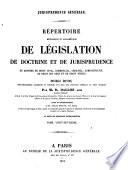 Jurisprudence générale