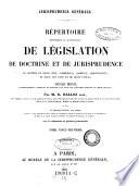 Jurisprudence générale