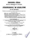 Jurisprudence générale