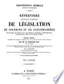 Jurisprudence générale