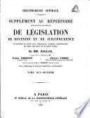 Jurisprudence générale