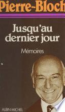 Jusqu'au dernier jour