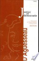 Justice et démocratie