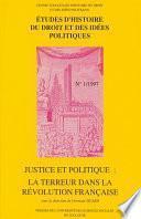 Justice et politique : la Terreur dans la Révolution française