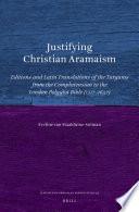 Justifying Christian Aramaism