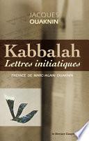 Kabbalah - Lettres initiatiques