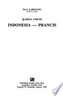 Kamus umum Indonesia-Prancis