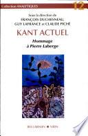 Kant actuel