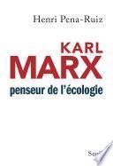 Karl Marx penseur de l'écologie