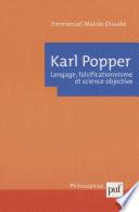 Karl Popper. Langage, falsificationnisme et science objective