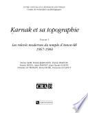 Karnak et sa topographie