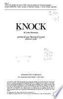Knock, de Jules Romains