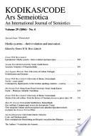Kodikas/code, Ars Semeiotica