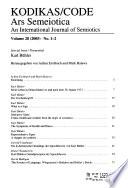 Kodikas/code, Ars Semeiotica