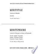 Kunststile