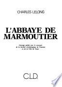 L'abbaye de Marmoutier