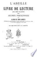 L'abeille livre de lecture avec notes italiennes pour jeunes personnes par Luois Brianzi