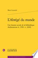 L'abrégé du monde
