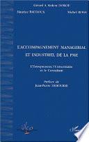 L'accompagnement managérial et industriel de la PME