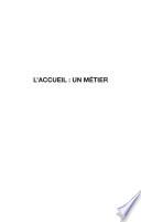 L'accueil : un métier